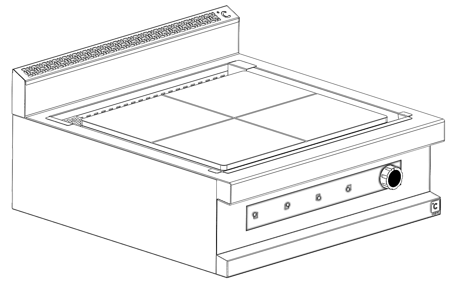 Capic innovation: the Celsius plancha