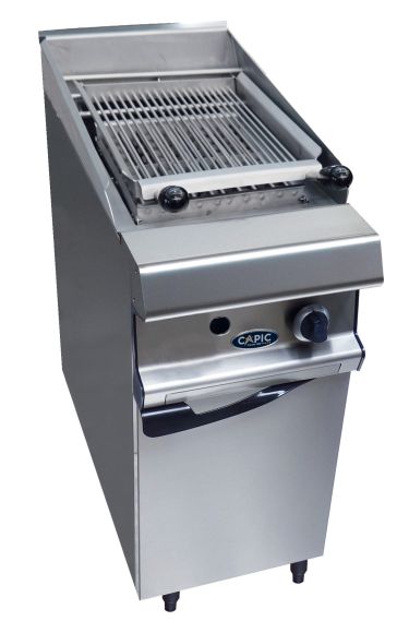 Volcanic stone grill 